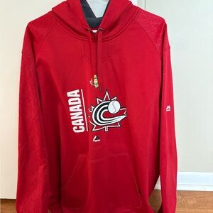 Majestic Canada Baseball Hoodie